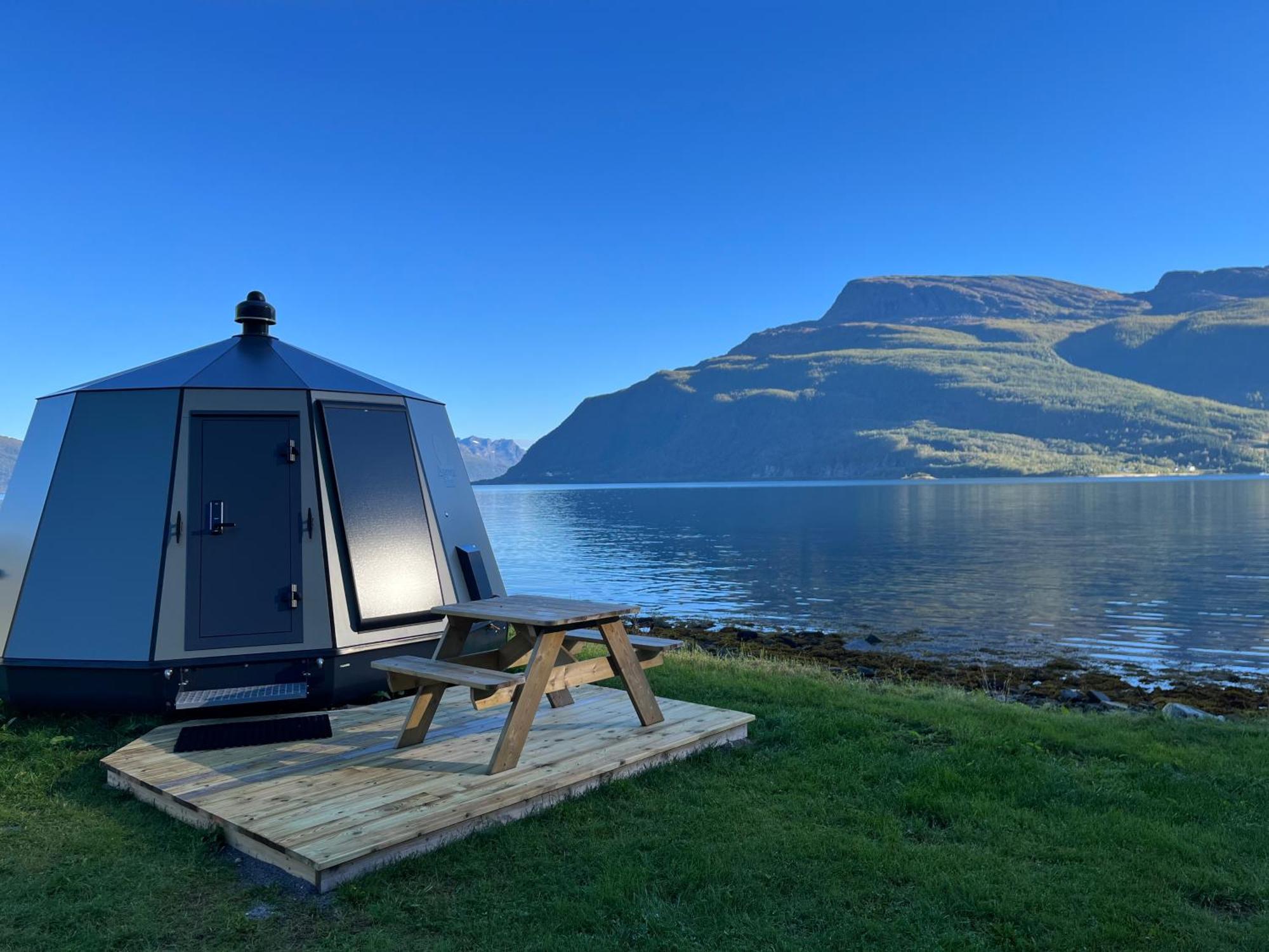 Elvegard Fjordcamp Hotel Grov Kültér fotó